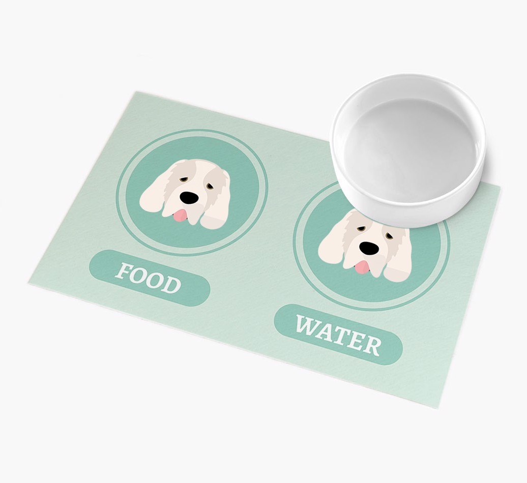 'Yappicons' - Personalized {breedFullName} Feeding Mat