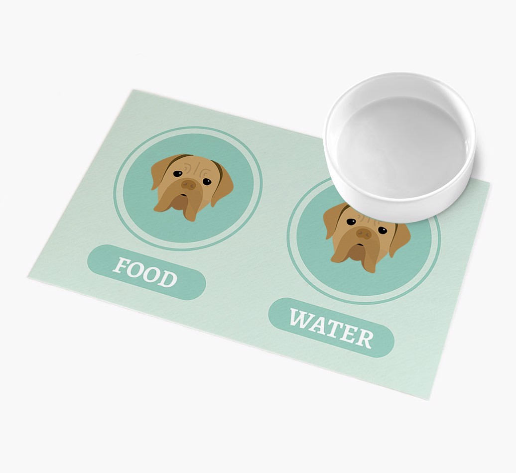 'Yappicons' - Personalized {breedFullName} Feeding Mat