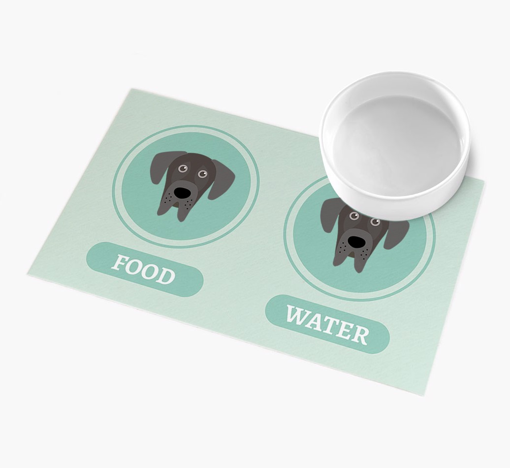 'Yappicons' - Personalized {breedFullName} Feeding Mat