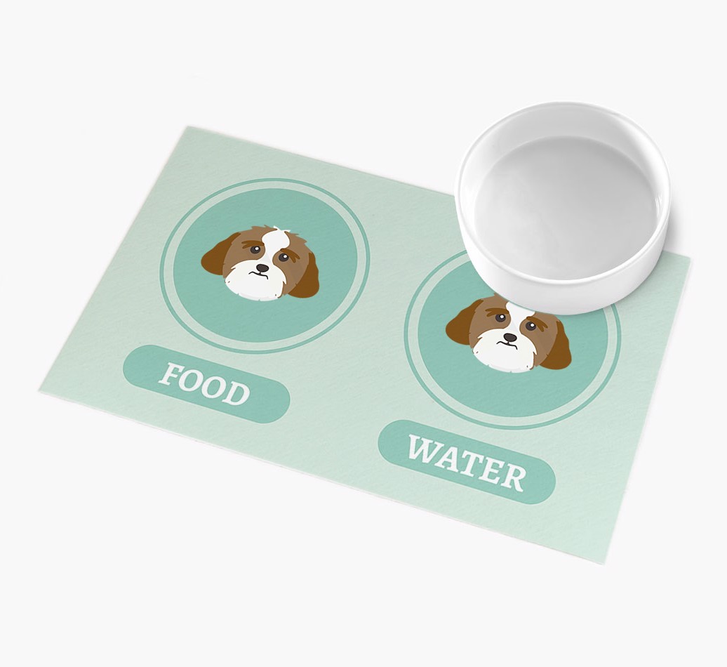 Yappicons: Personalised {breedFullName} Feeding Mat