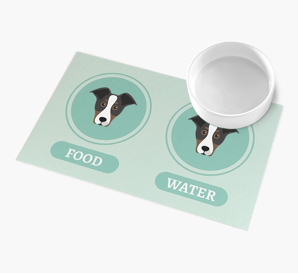 'Yappicons' - Personalized {breedFullName} Feeding Mat