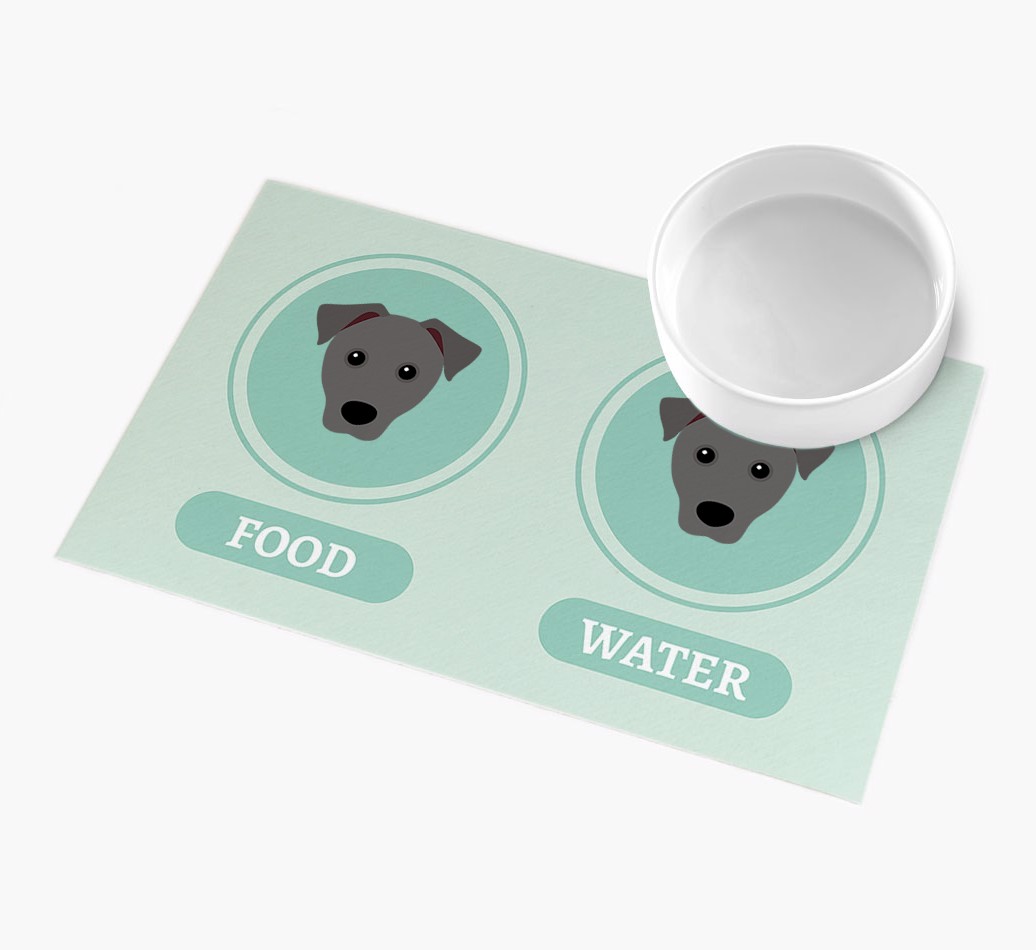 'Yappicons' - Personalized {breedFullName} Feeding Mat