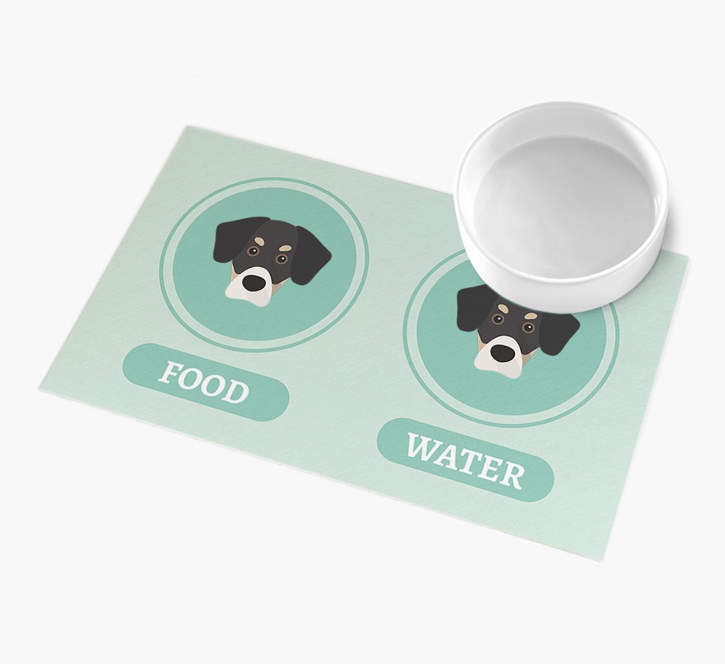 'Yappicons' - Personalized {breedFullName} Feeding Mat