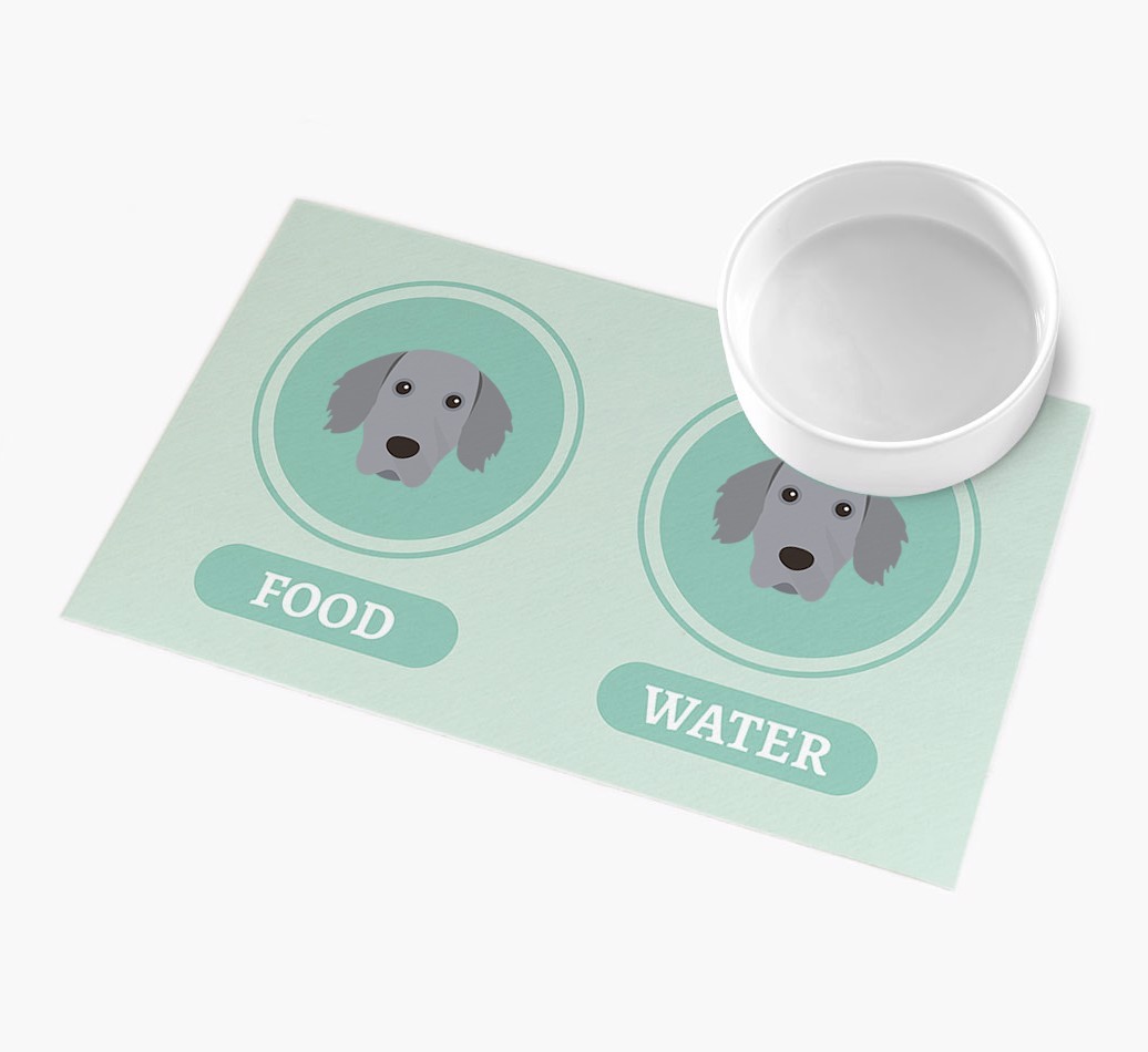 'Yappicons' - Personalized {breedFullName} Feeding Mat