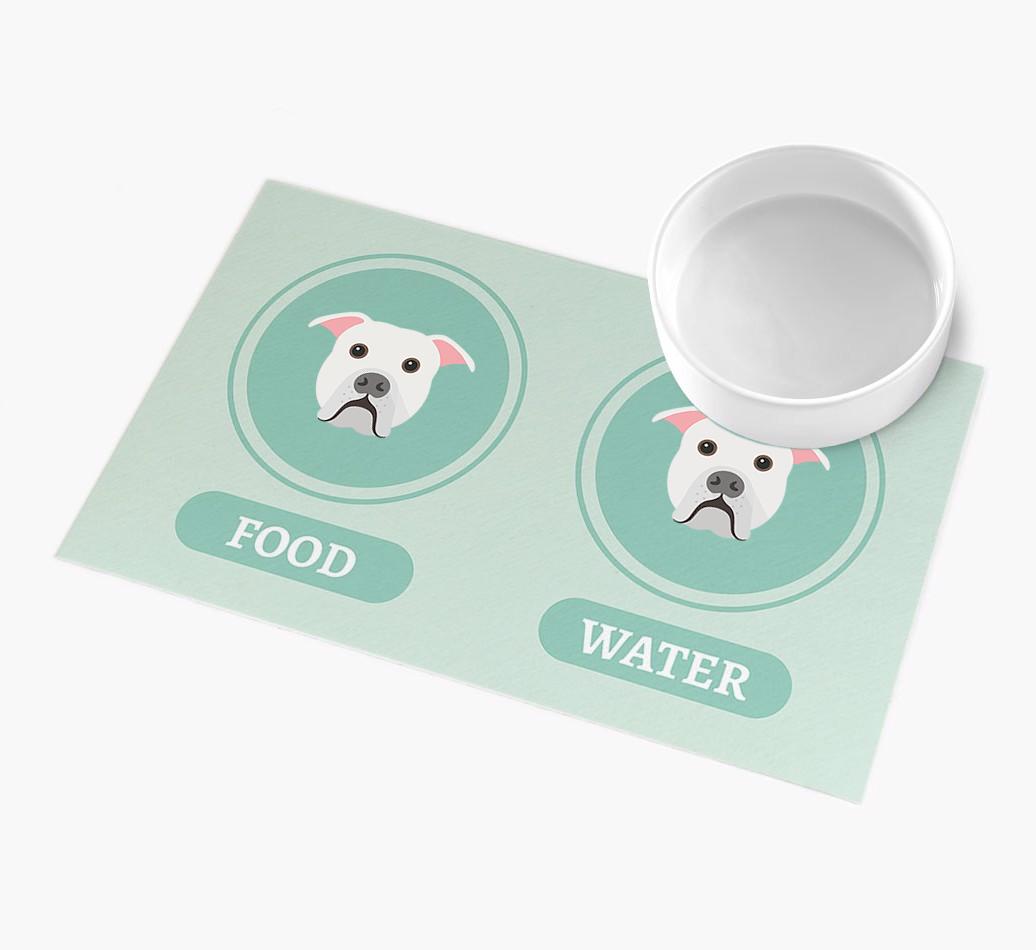 'Yappicons' - Personalized {breedFullName} Feeding Mat