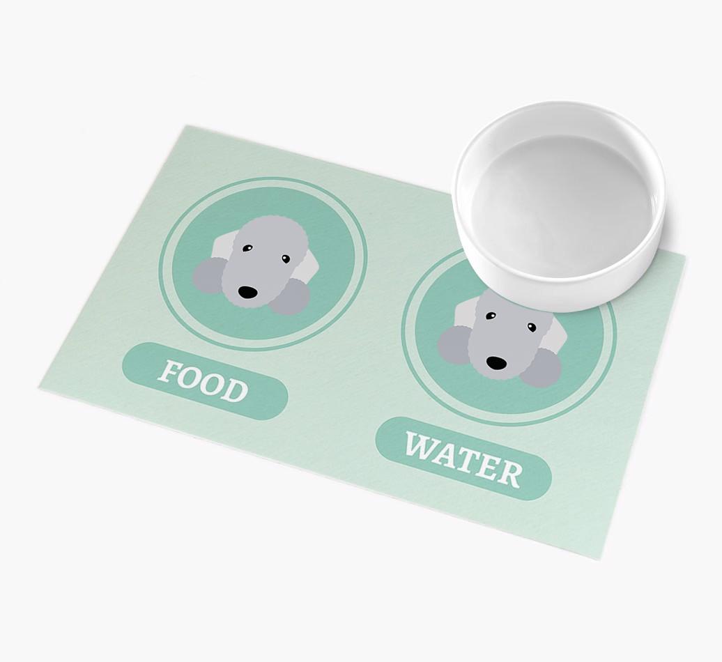 'Yappicons' - Personalized {breedFullName} Feeding Mat