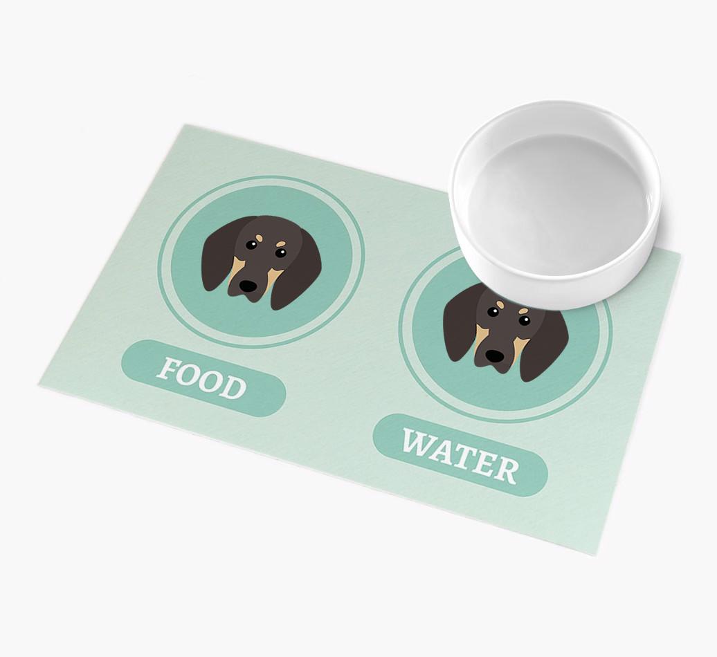 'Yappicons' - Personalized {breedFullName} Feeding Mat