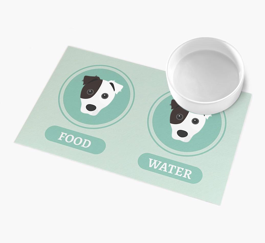'Yappicons' - Personalized {breedFullName} Feeding Mat