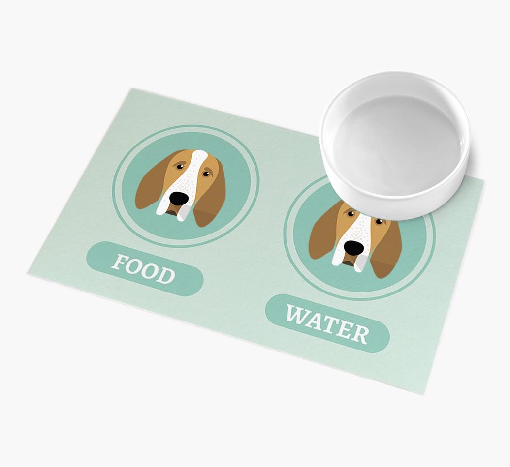 'Yappicons' - Personalized {breedFullName} Feeding Mat