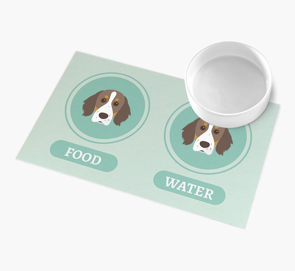 'Yappicons' - Personalized {breedFullName} Feeding Mat