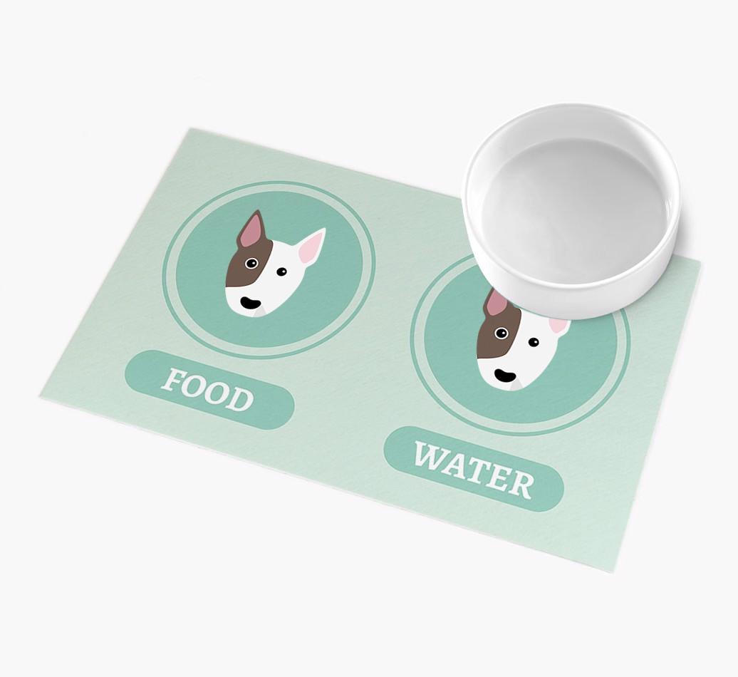 'Yappicons' - Personalized {breedFullName} Feeding Mat