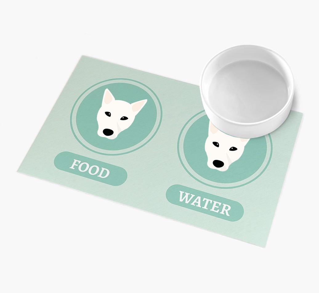 'Yappicons' - Personalized {breedFullName} Feeding Mat