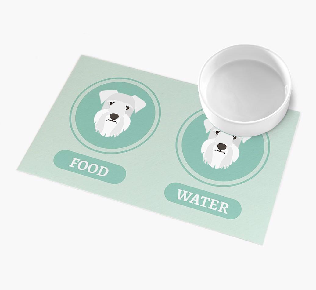 'Yappicons' - Personalized {breedFullName} Feeding Mat