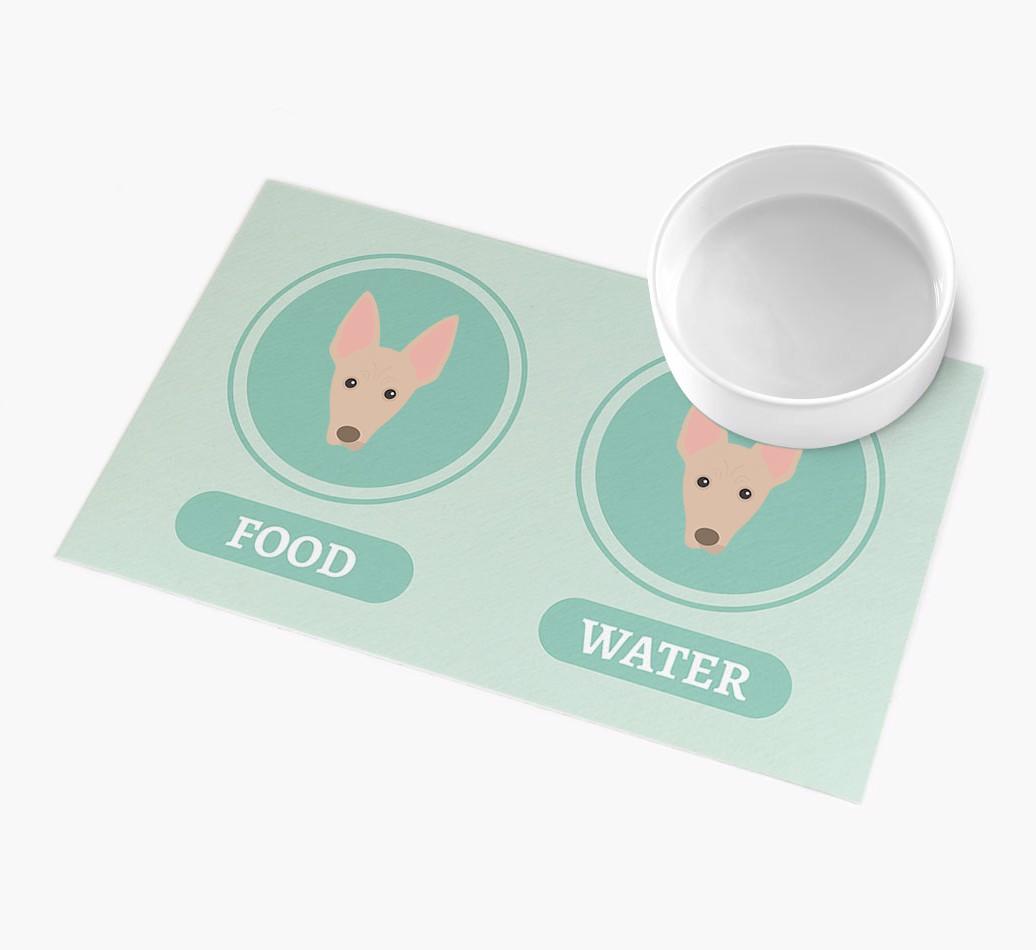 'Yappicons' - Personalized {breedFullName} Feeding Mat