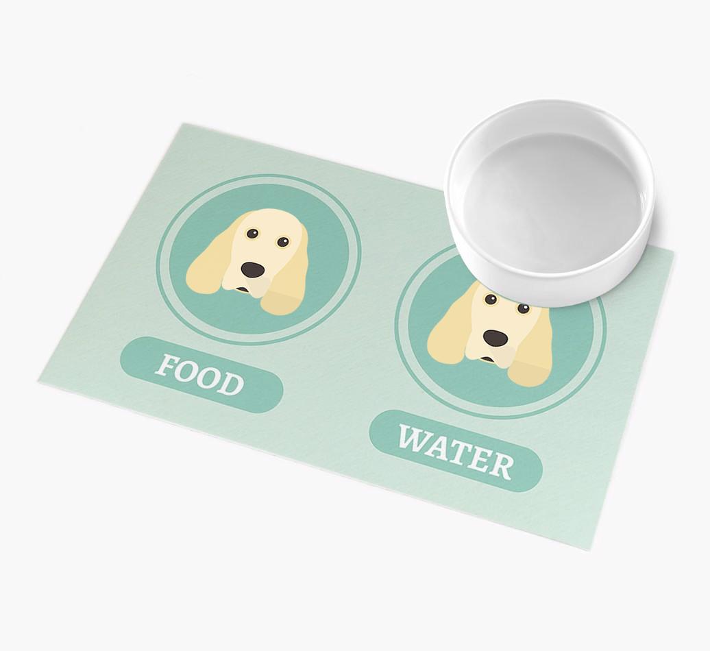 'Yappicons' - Personalized {breedFullName} Feeding Mat