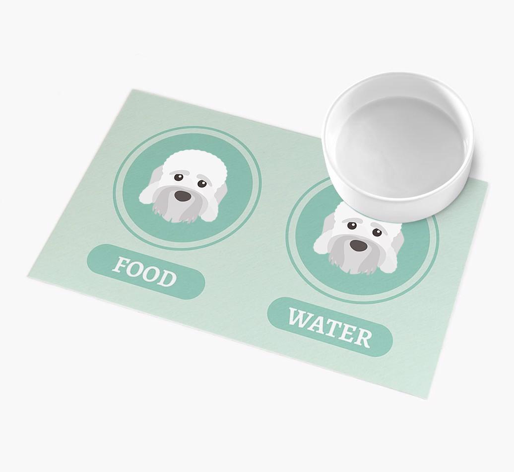 'Yappicons' - Personalized {breedFullName} Feeding Mat