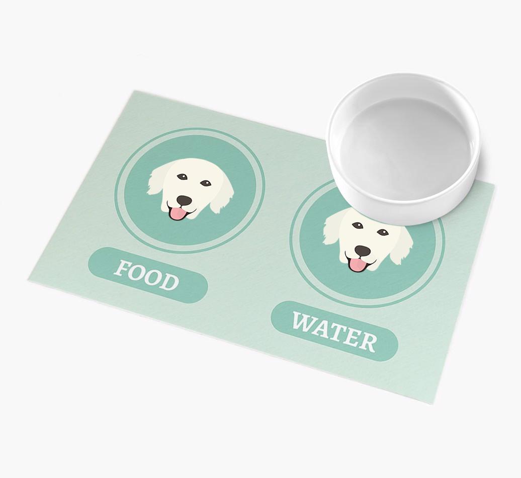 'Yappicons' - Personalized {breedFullName} Feeding Mat