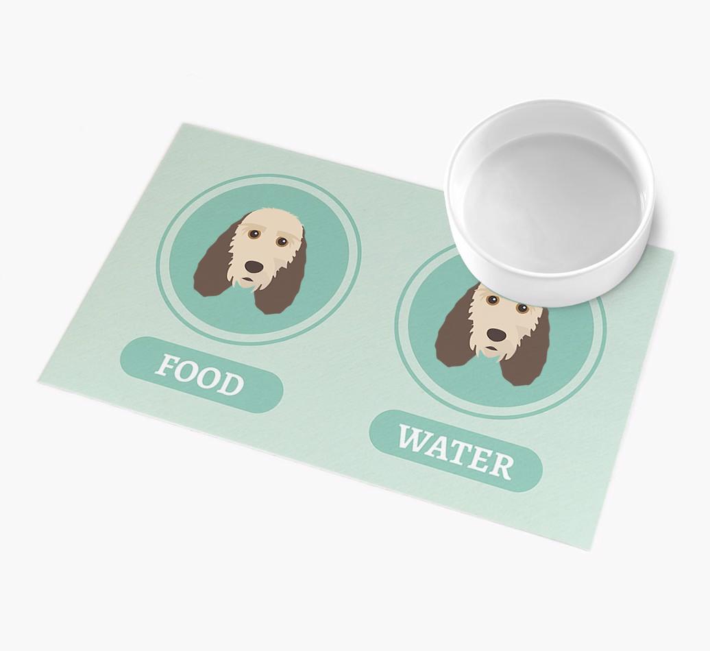 'Yappicons' - Personalized {breedFullName} Feeding Mat