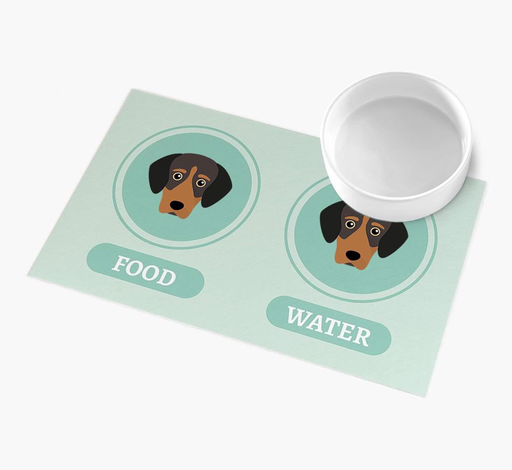 'Yappicons' - Personalized {breedFullName} Feeding Mat