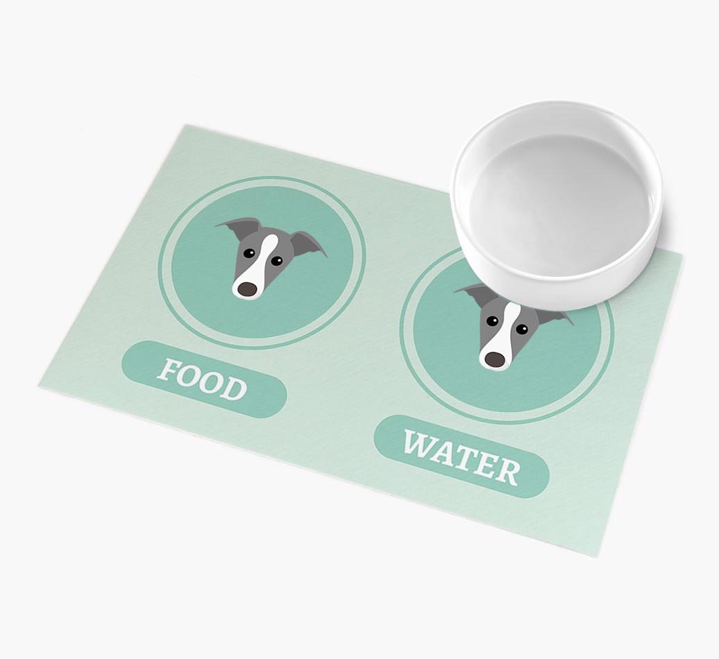 'Yappicons' - Personalized {breedFullName} Feeding Mat