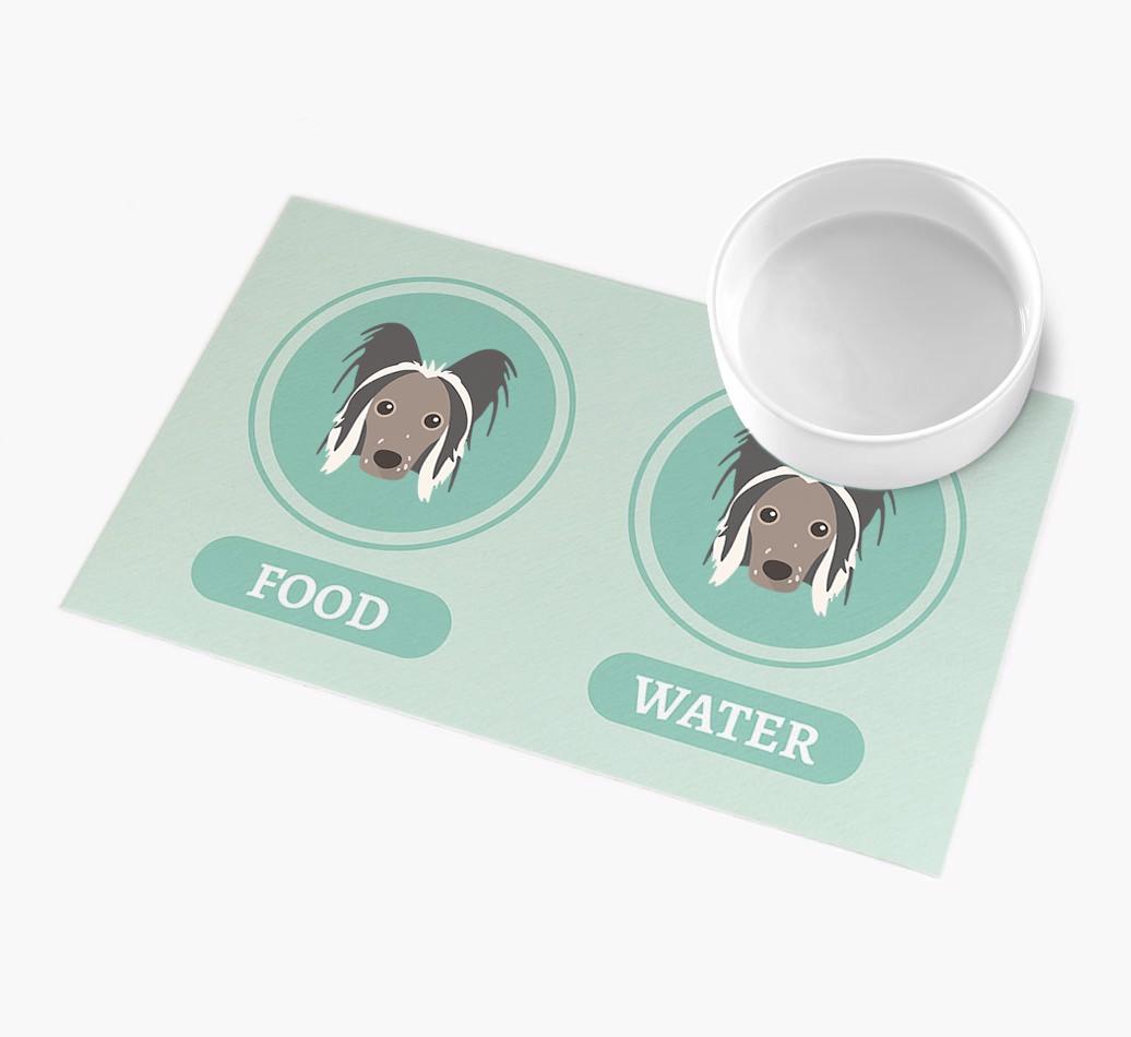 'Yappicons' - Personalized {breedFullName} Feeding Mat