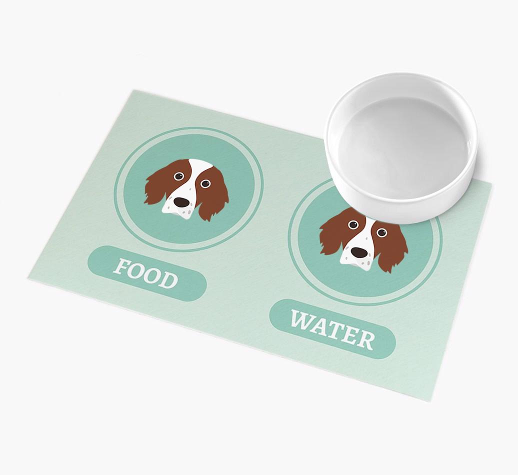'Yappicons' - Personalized {breedFullName} Feeding Mat