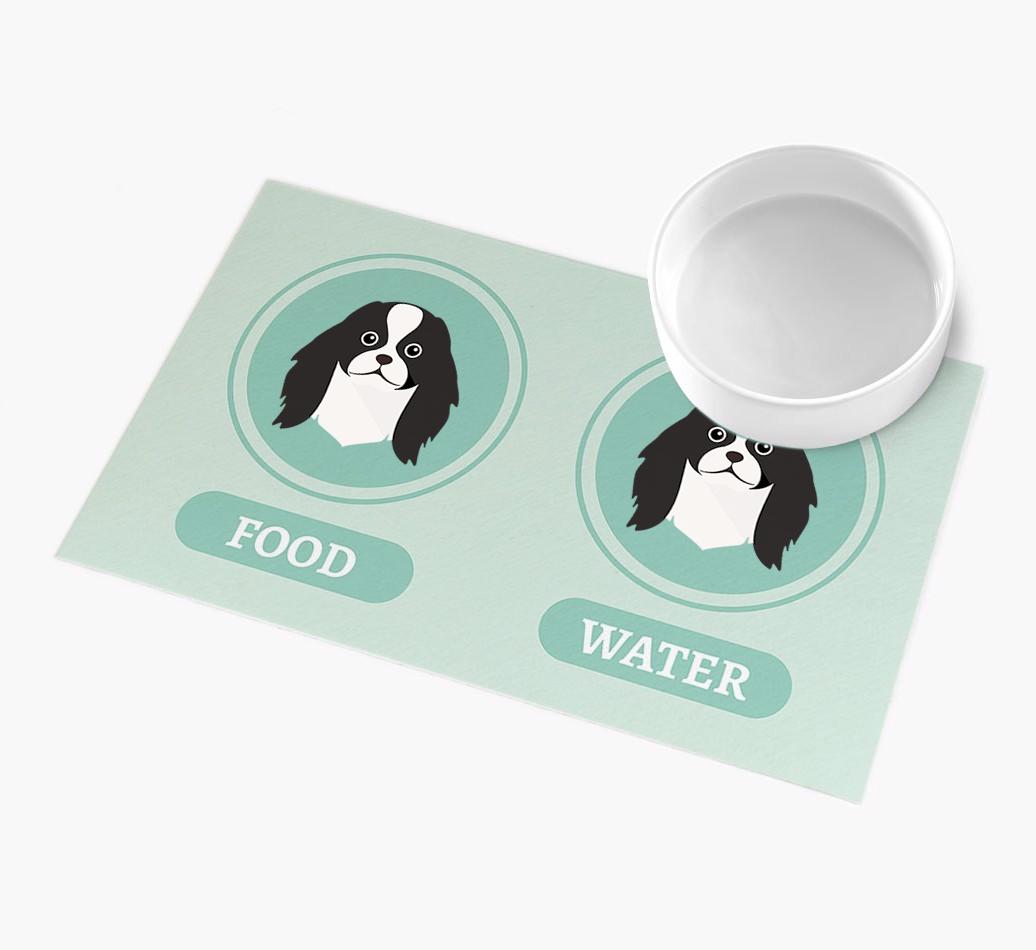 'Yappicons' - Personalized {breedFullName} Feeding Mat