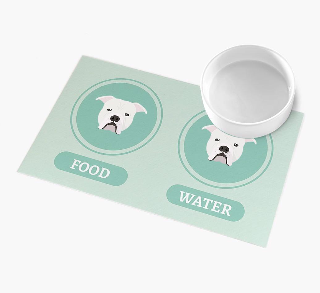 'Yappicons' - Personalized {breedFullName} Feeding Mat