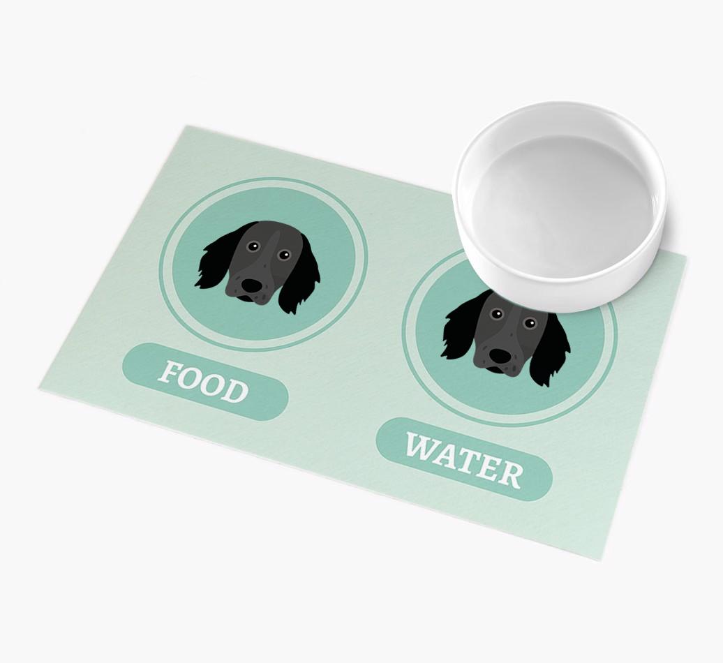 'Yappicons' - Personalized {breedFullName} Feeding Mat