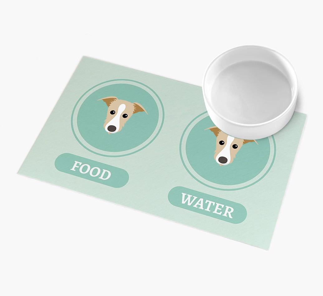 'Yappicons' - Personalized {breedFullName} Feeding Mat