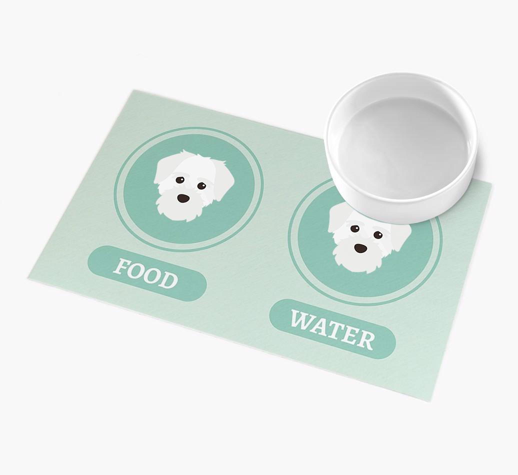 'Yappicons' - Personalized {breedFullName} Feeding Mat