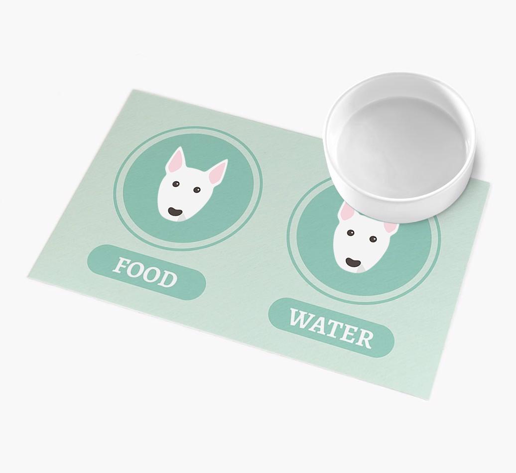 'Yappicons' - Personalized {breedFullName} Feeding Mat