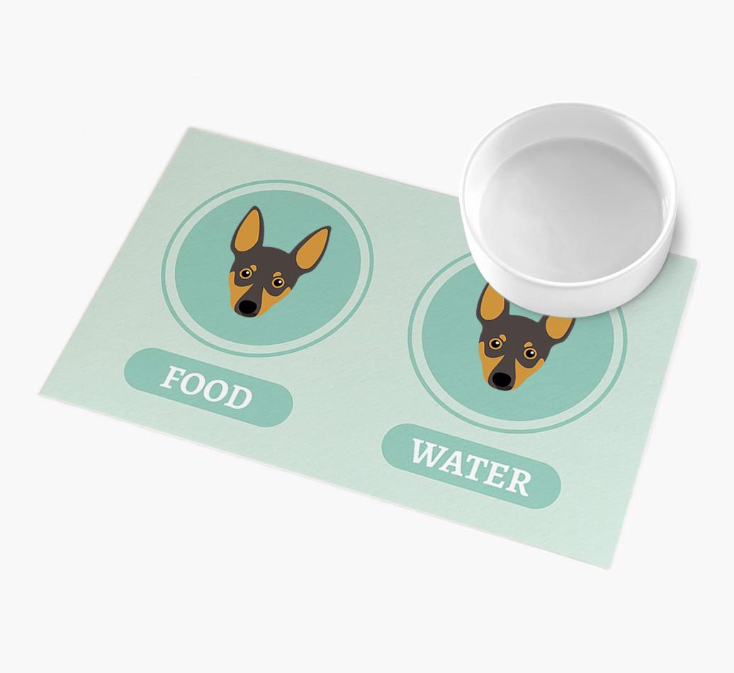 'Yappicons' - Personalized {breedFullName} Feeding Mat