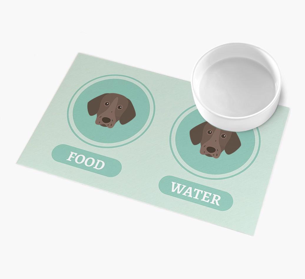 'Yappicons' - Personalized {breedFullName} Feeding Mat
