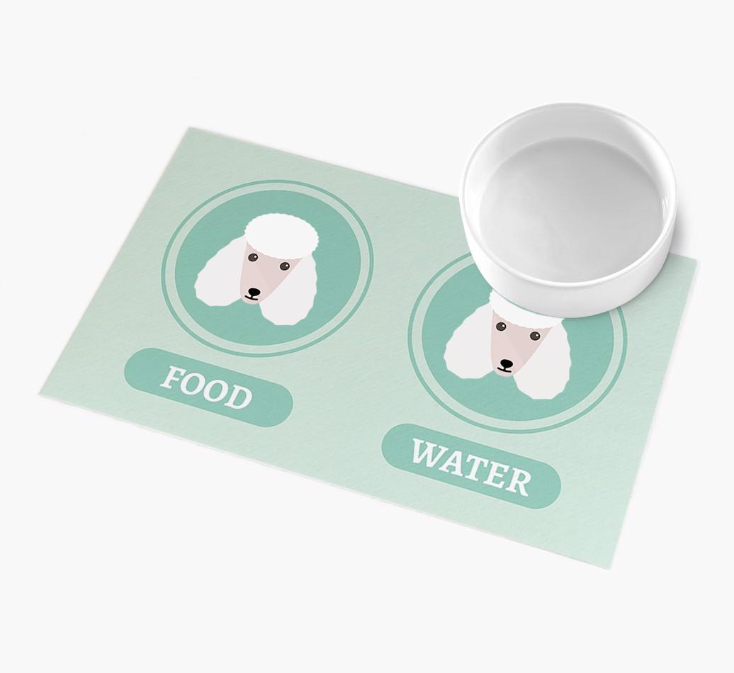 'Yappicons' - Personalized {breedFullName} Feeding Mat