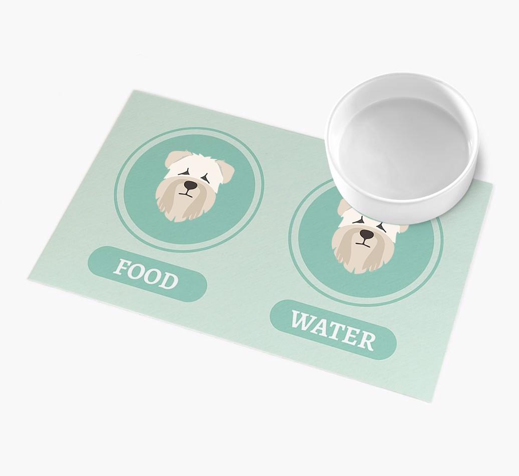 'Yappicons' - Personalized {breedFullName} Feeding Mat
