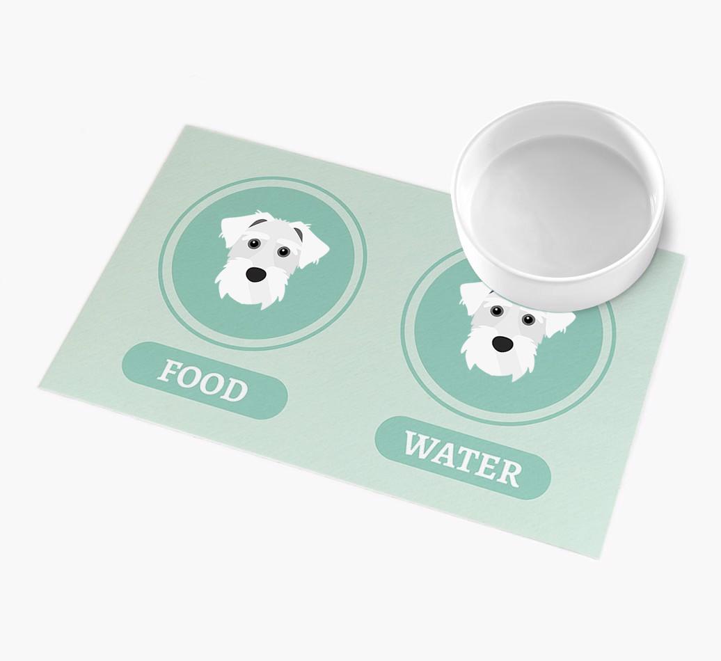 'Yappicons' - Personalized {breedFullName} Feeding Mat