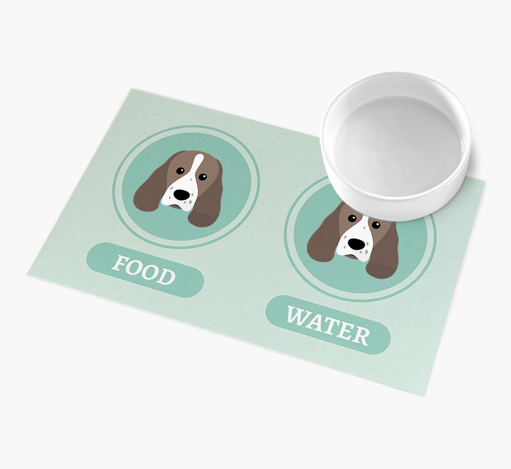 'Yappicons' - Personalized {breedFullName} Feeding Mat