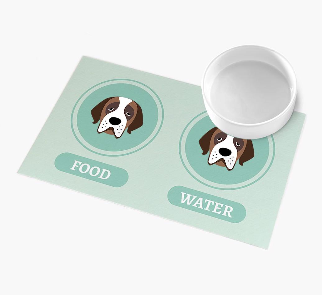 'Yappicons' - Personalized {breedFullName} Feeding Mat