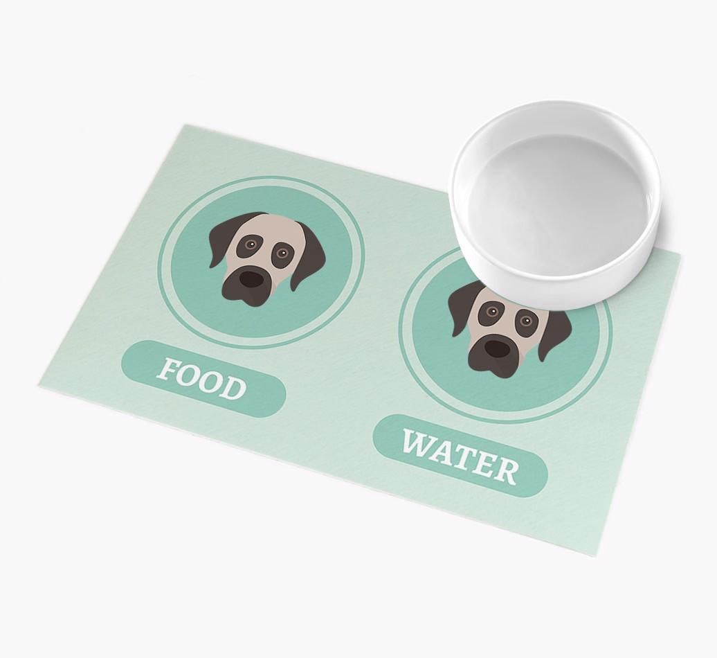 'Yappicons' - Personalized {breedFullName} Feeding Mat