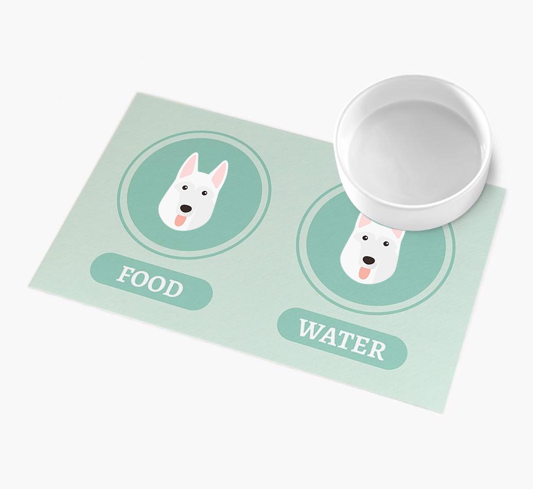 'Yappicons' - Personalized {breedFullName} Feeding Mat