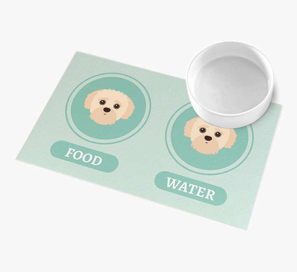 'Yappicons' - Personalized {breedFullName} Feeding Mat