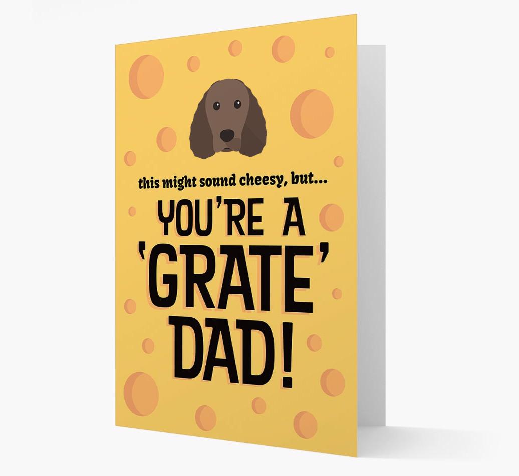 'You're A 'Grate' Dad!' - Personalised {breedFullName} Card