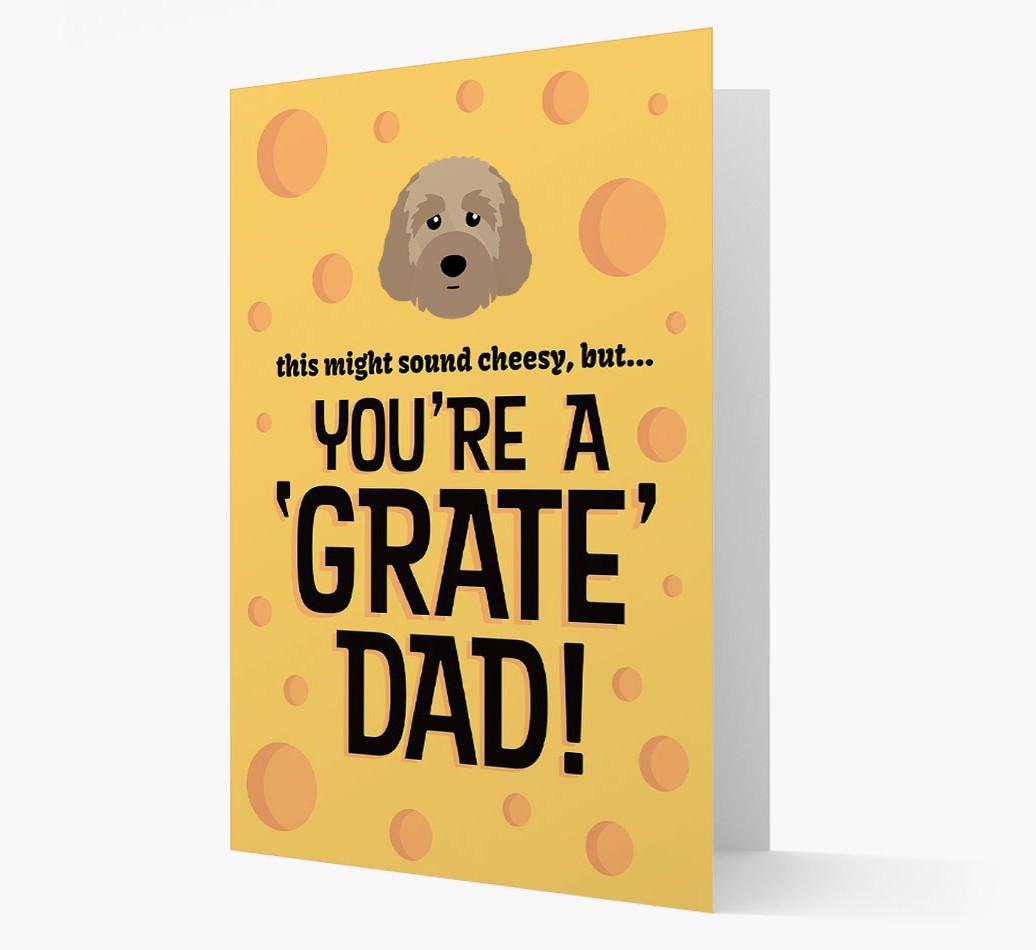 'You're A 'Grate' Dad!' - Personalised {breedFullName} Card