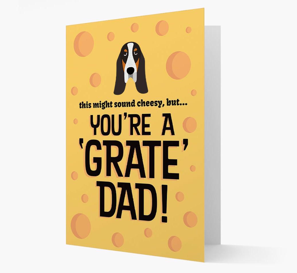 'You're A 'Grate' Dad!' - Personalised {breedFullName} Card