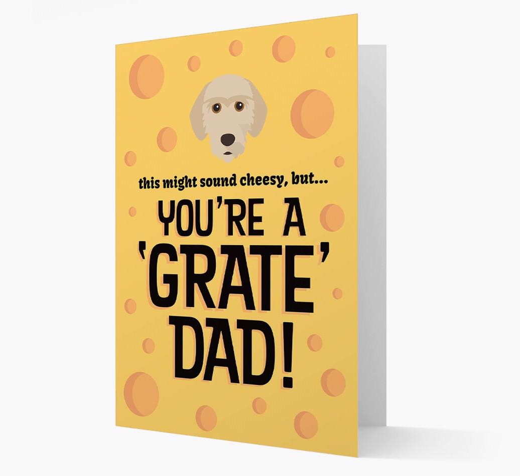 'You're A 'Grate' Dad!' - Personalised {breedFullName} Card