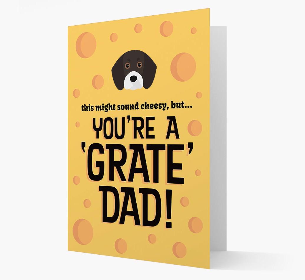 'You're A 'Grate' Dad!' - Personalised {breedFullName} Card