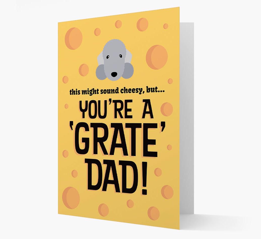 'You're A 'Grate' Dad!' - Personalised {breedFullName} Card