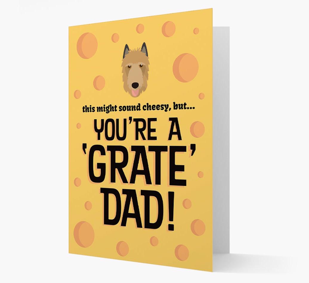'You're A 'Grate' Dad!' - Personalised {breedFullName} Card