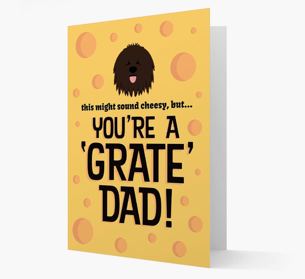 'You're A 'Grate' Dad!' - Personalised {breedFullName} Card